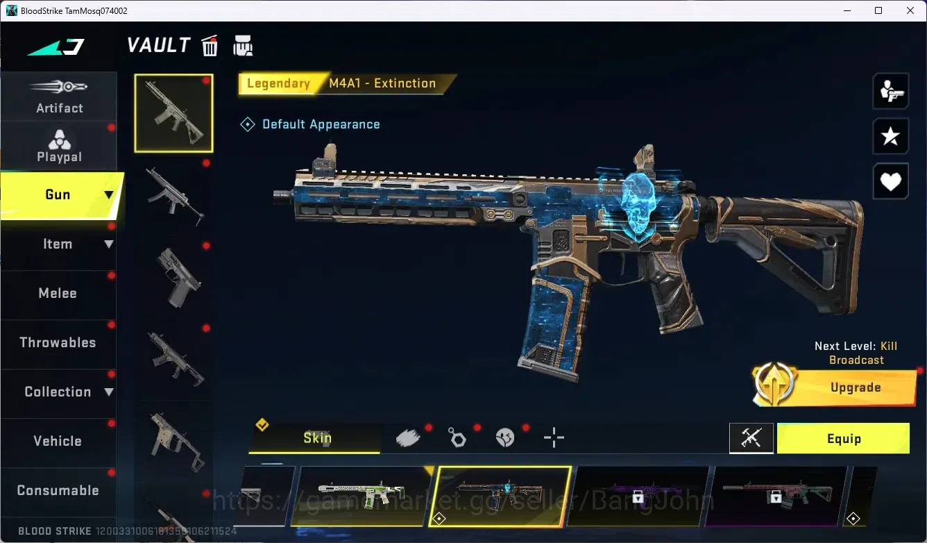 Blood Strike Accounts ASIA|Collab MCX - EVA-00|Ultra TalonKnife-Sanctum| image 5