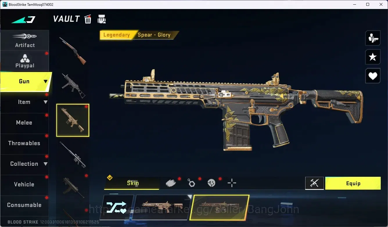 Blood Strike Accounts ASIA|Collab MCX - EVA-00|Ultra TalonKnife-Sanctum| image 8