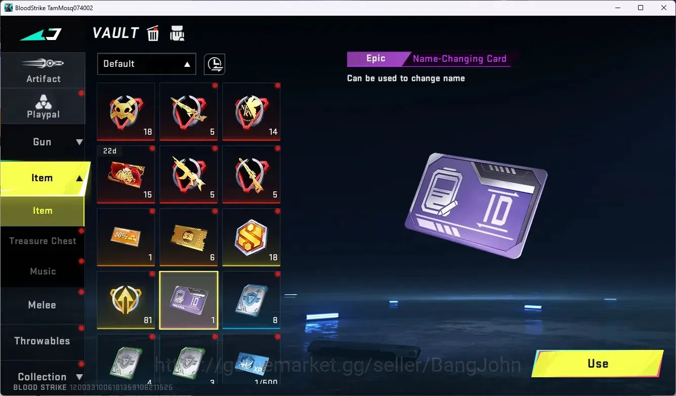 Blood Strike Accounts ASIA|Collab MCX - EVA-00|Ultra TalonKnife-Sanctum| image 9