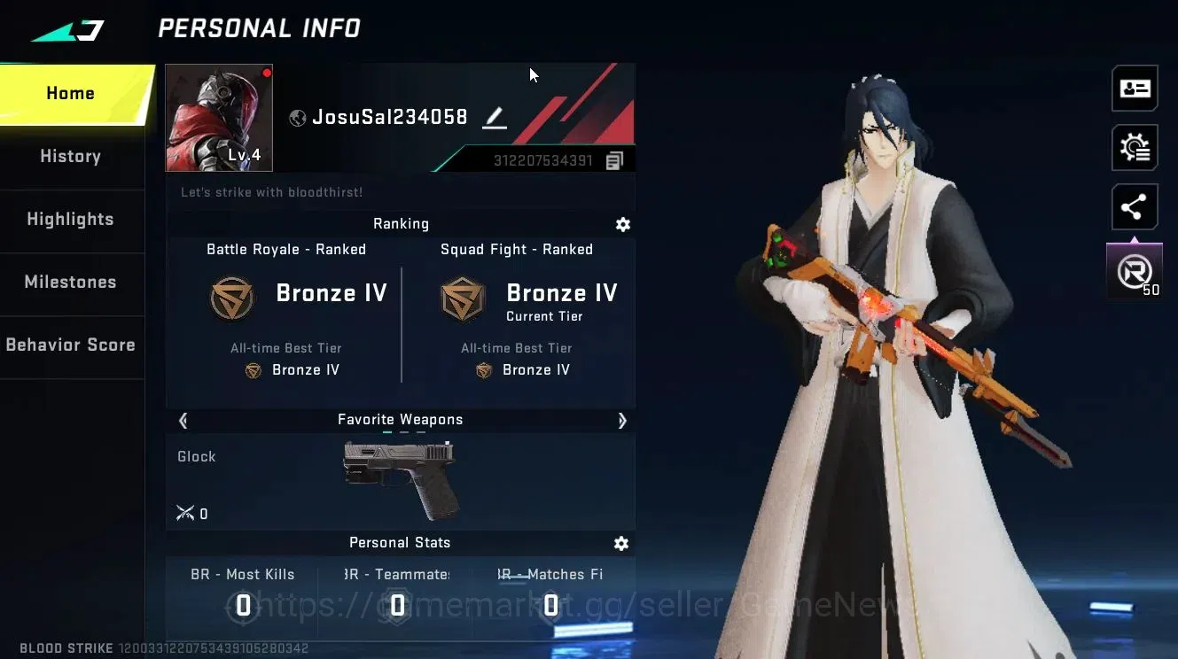 Blood Strike Accounts ASIA|Collab Evangelion[MCX-EVA00]|Legendary[Kar98, image 2