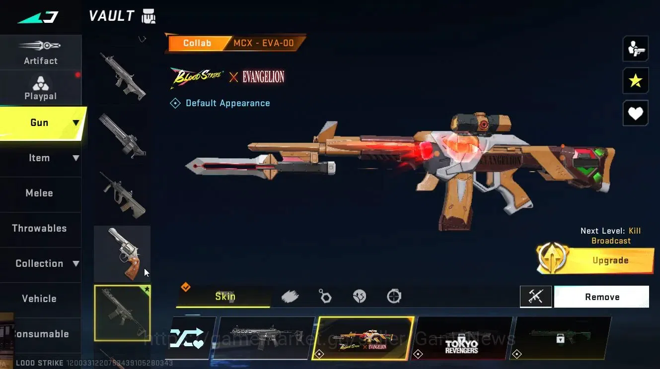 Blood Strike Accounts ASIA|Collab Evangelion[MCX-EVA00]|Legendary[Kar98, image 6