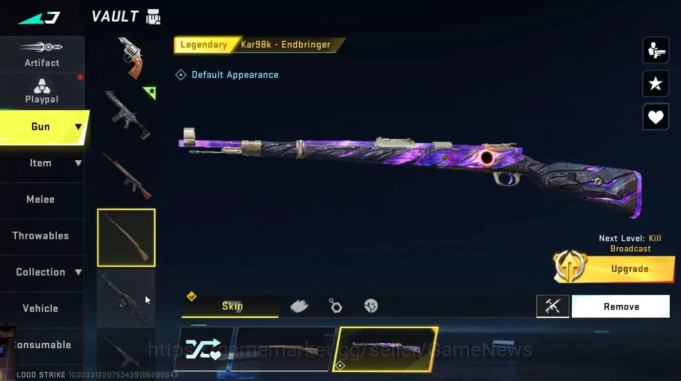 Blood Strike Accounts ASIA|Collab Evangelion[MCX-EVA00]|Legendary[Kar98, image 7