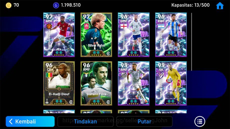 eFootball Accounts power 3128 | oliver khan epic, Cunha showtime, sfa image 3
