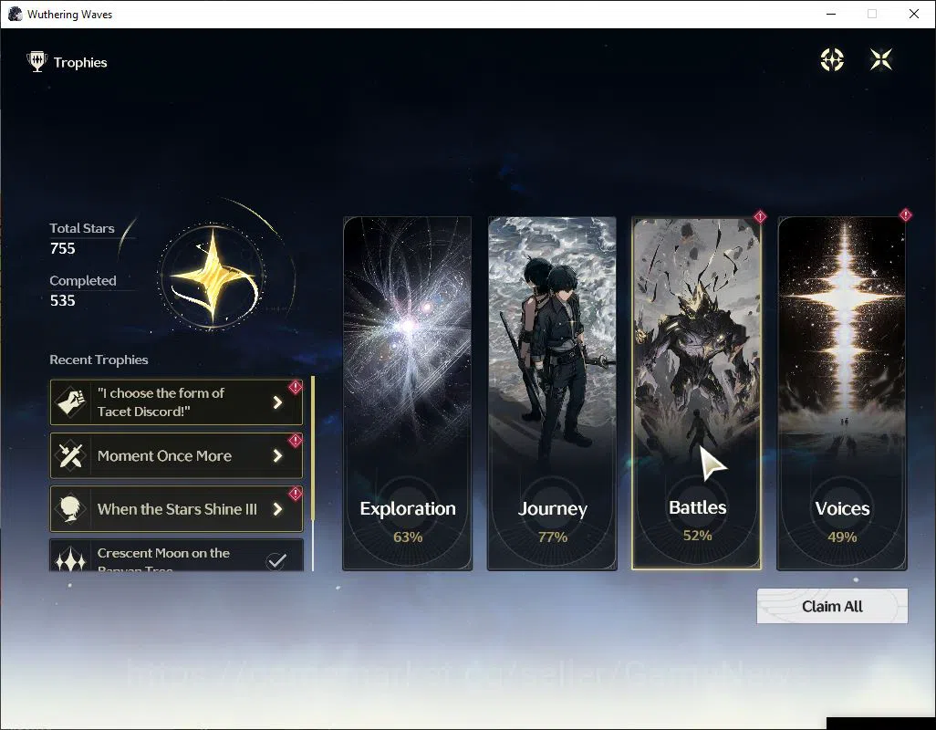 Wuthering Waves Accounts SEA | UL 46 | 1 Limited | Lynae R5 + Sign | MC Fem image 11