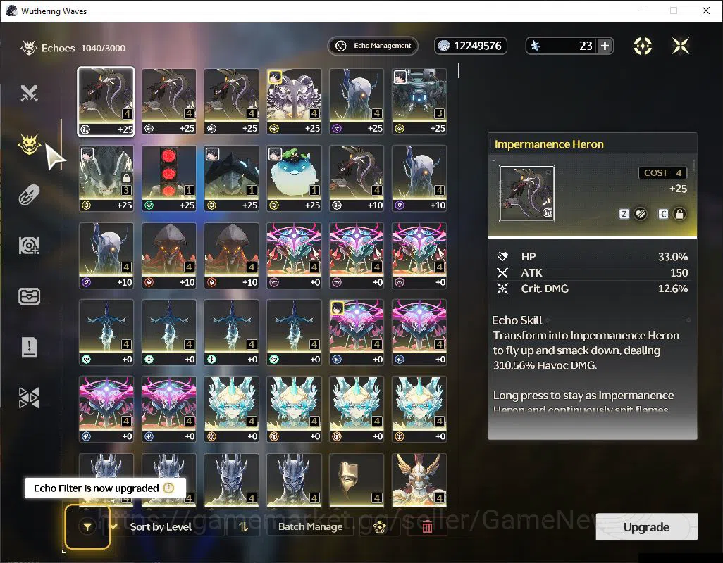 Wuthering Waves Accounts SEA | UL 46 | 1 Limited | Lynae R5 + Sign | MC Fem image 15