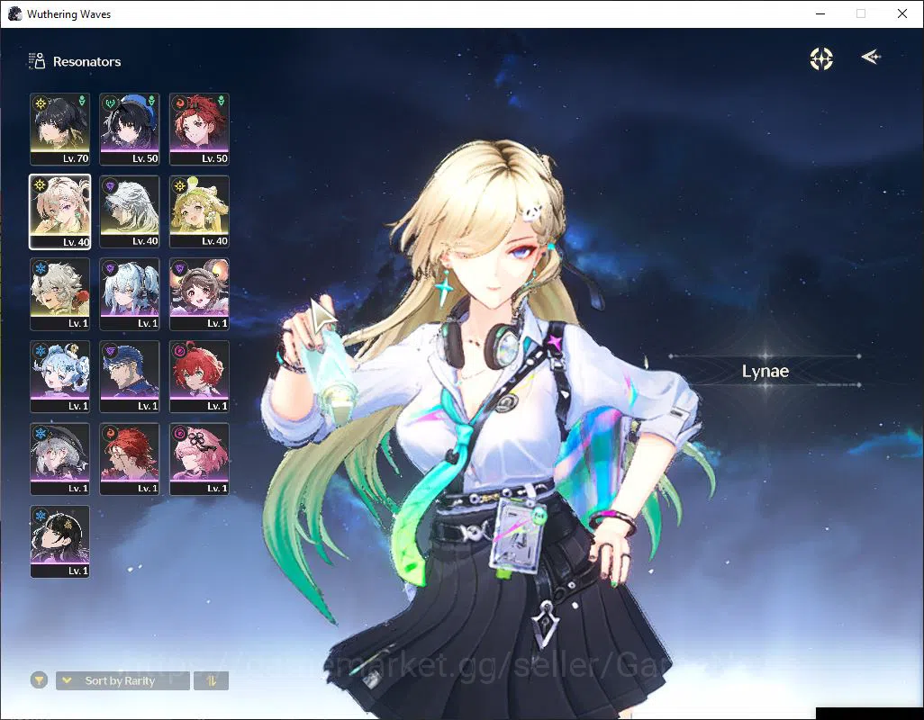 Wuthering Waves Accounts SEA | UL 46 | 1 Limited | Lynae R5 + Sign | MC Fem image 19