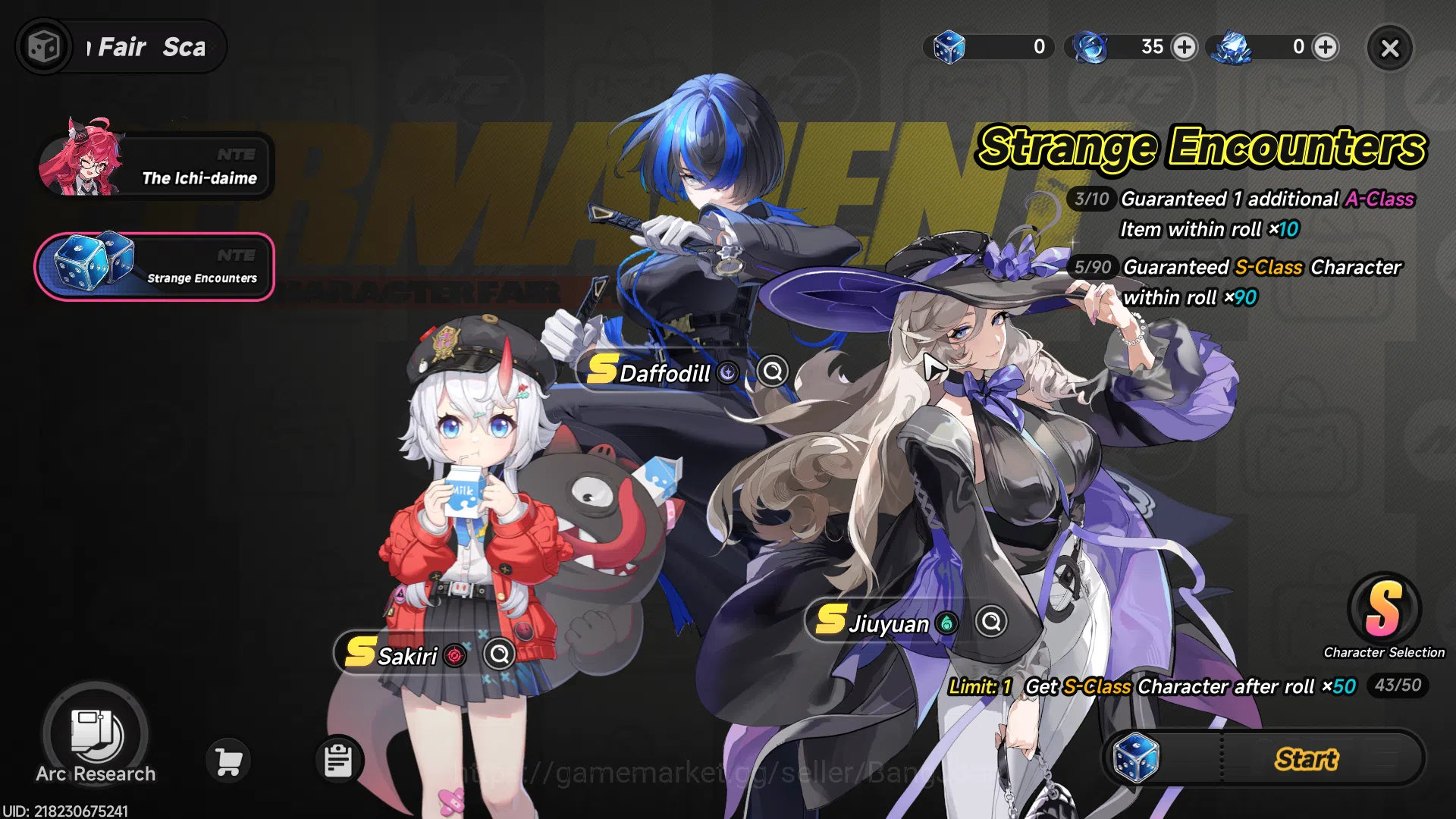 Neverness to Everness Accounts America | Starter Lv 3 | 2 S Char Nanally, Sakiri  image 5