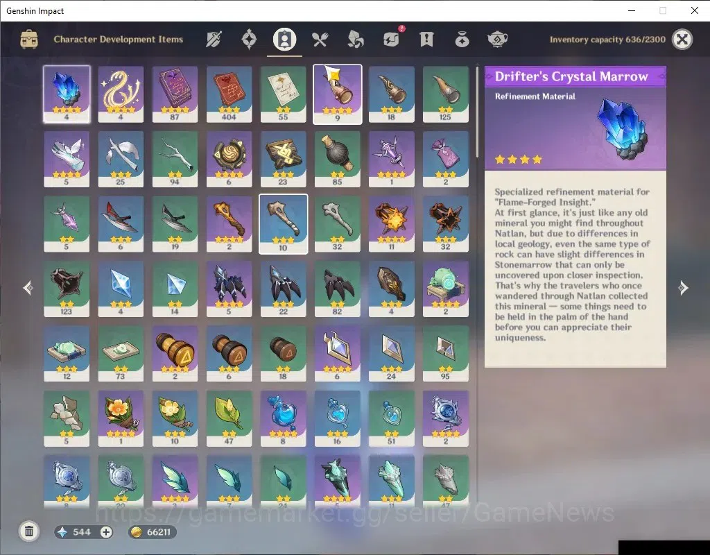 Genshin Impact Accounts Asia | AR 55|5 Limited+4(*5Wep)|[Furina,Wanderer]+ image 7
