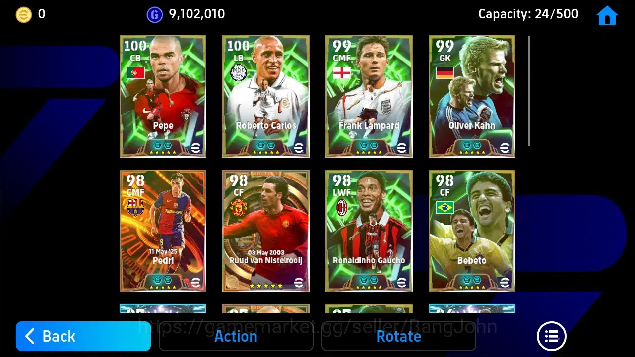 eFootball Accounts Android|PW 3195|Bigtime Pedri, Van Nistelrooij, Ro image 3