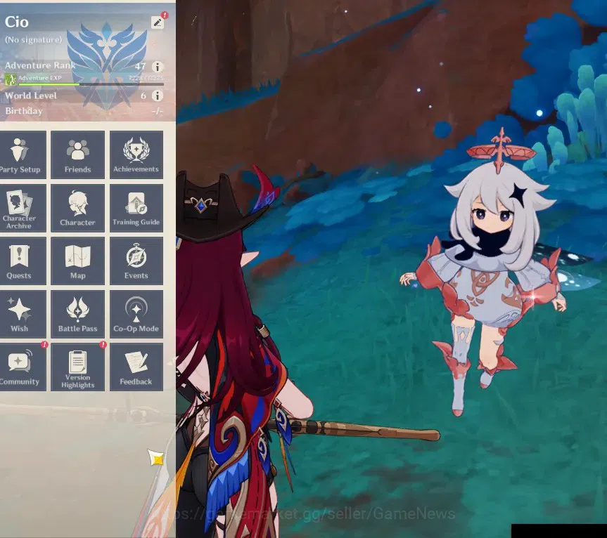 Genshin Impact Accounts ASIA | Ready Gacha with 4k Primo | AR 47 | BD Unse image 2