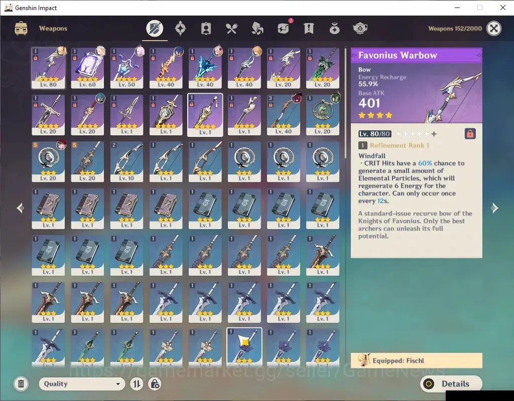 Genshin Impact Accounts ASIA | Ready Gacha with 4k Primo | AR 47 | BD Unse image 3