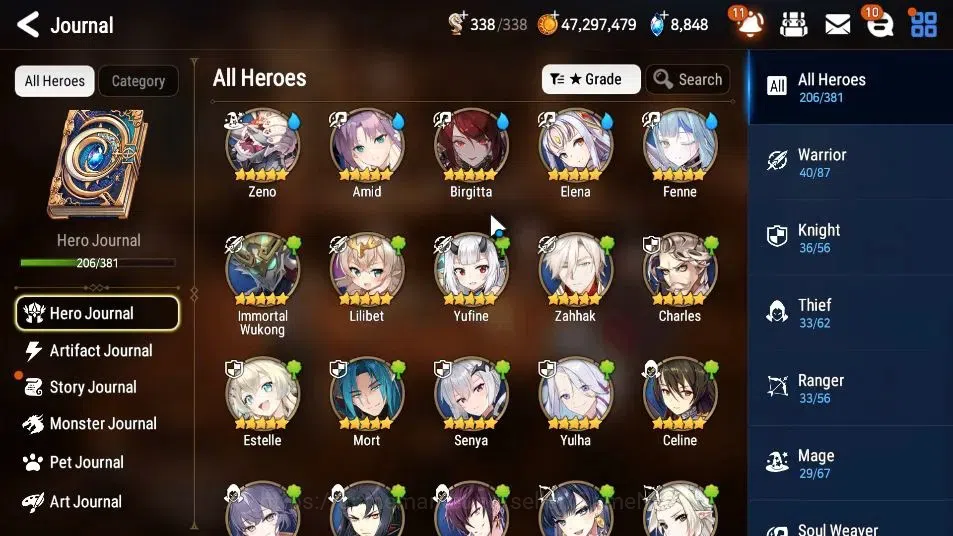 Epic Seven Accounts GLOBAL Unverif|EndGame|20ML(NOTOS,Salome,Rhiana&Lu image 10