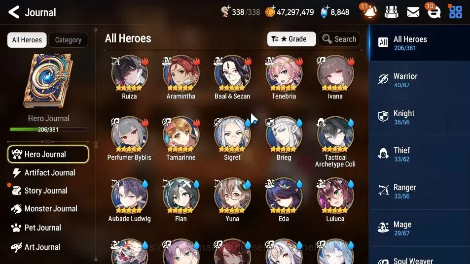 Epic Seven Accounts GLOBAL Unverif|EndGame|20ML(NOTOS,Salome,Rhiana&Lu image 9