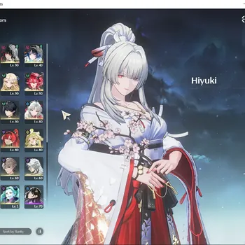 Wuthering Waves Accounts Others SEA|UL 76|Carte Prem Team|11 Limited (Hiyuki,Carthetyia,Yinlin,Zhezhi)+Sign Chisa Etc|DB Lvl