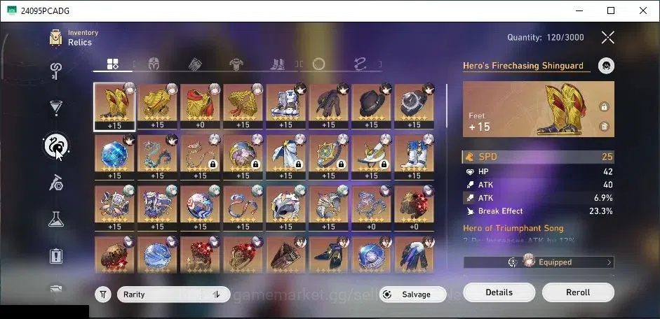 Honkai Star Rail Accounts Asia|TL 60|8 Limited| Phainon,Anaxa,Yao Guang,Robi image 7