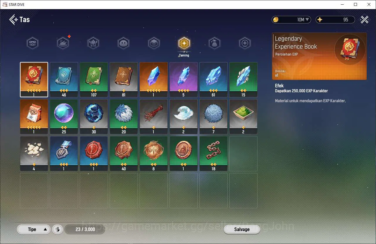 Mongil:Star Dive Accounts Global | Mid Game | Lv 29 | 2 SSR Flare, Ophelia | image 9
