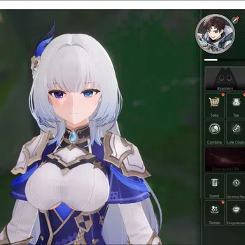 Mongil:Star Dive Accounts Global | Mid Game | Lv 29 | 2 SSR Flare, Ophelia | x10 ticket gacha RA420B