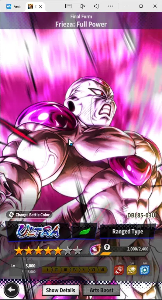 Dragon Ball Legends Accounts Android | Lvl 162|475M Total Power|848 CC|2 LR|5 U image 12