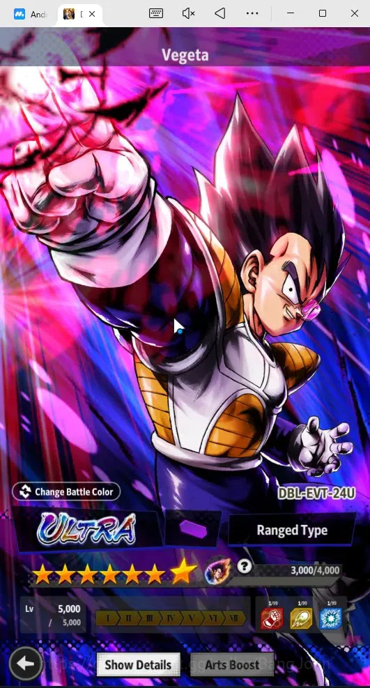 Dragon Ball Legends Accounts Android | Lvl 162|475M Total Power|848 CC|2 LR|5 U image 9