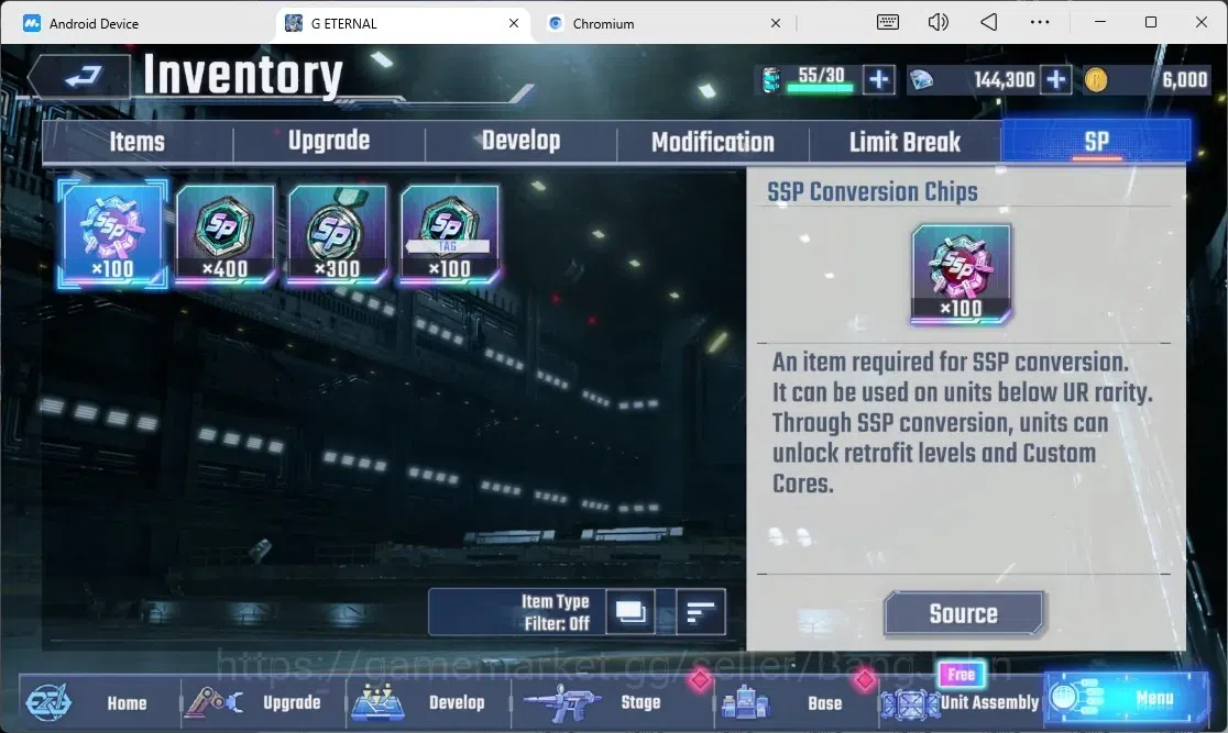 SD Gundam G Generation ETERNAL Accounts Global Rank 1 | FreshStory | 100+K Diamond, Selector Banner On, 9Gundam SSR+ 1Supp 7