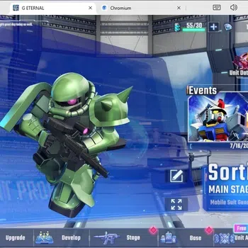 SD Gundam G Generation ETERNAL Accounts Global Rank 1 | FreshStory | 100+K Diamond, Selector Banner On, 9Gundam SSR+ 1Supp