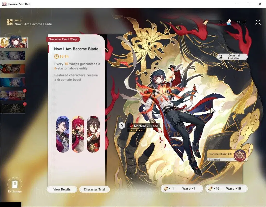 Honkai Star Rail Accounts ASIA|Free ZZZ|TL 65|Elation Team|10 Limited|Silver image 12