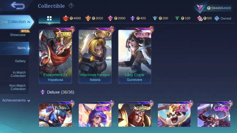 Mobile Legends: Bang Bang Accounts Global|Skin 232|Renowned|KOF Karina,PRIME Claude,S image 6