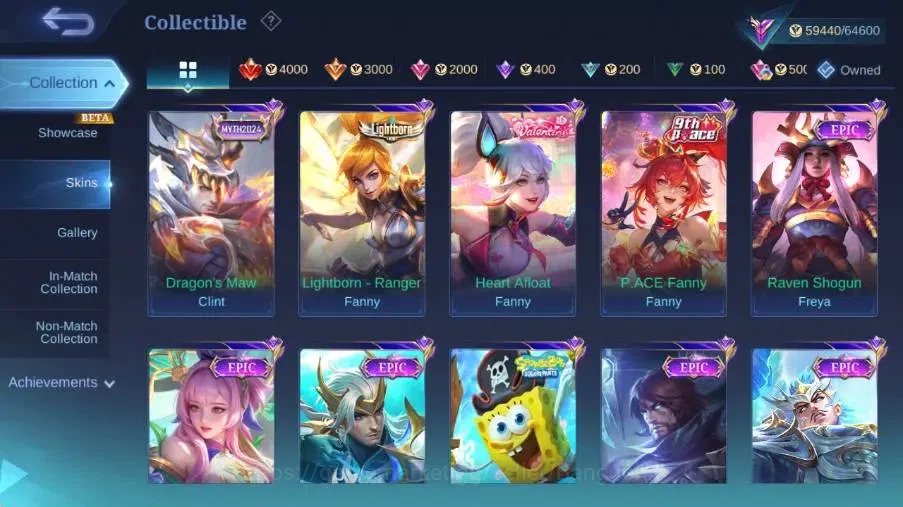 Mobile Legends: Bang Bang Accounts Global|Skin 232|Renowned|KOF Karina,PRIME Claude,S image 8