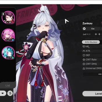 Neverness to Everness Accounts SEA|HL 7|3 SSR 2 Limited (Zankou+Outfits,Shinku)+Std Hathor|3 SSR Selector ON|Overcast