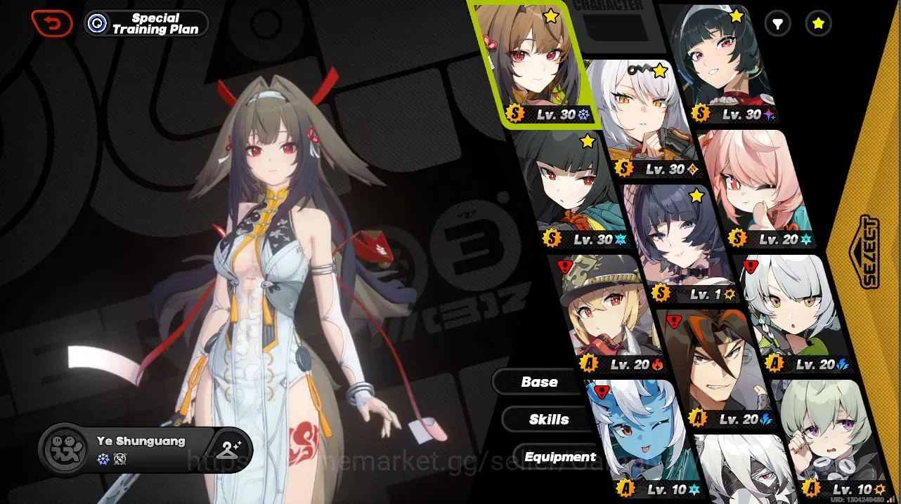 Zenless Zone Zero Accounts Starter ASIA IK 34|6 Limited|(Jane +Skin)+Sign,Ye Shunguang,Yixuan,Astra Yao,Miyabi,Zhao|1 Std 1
