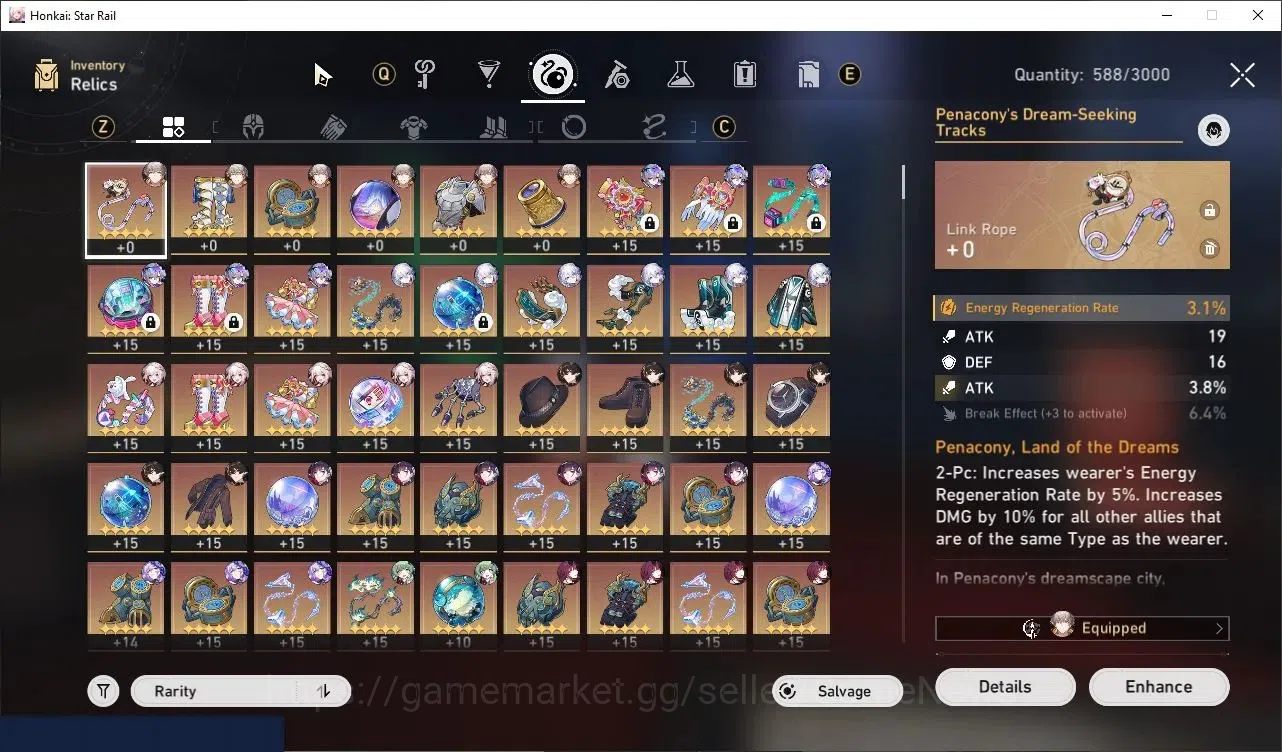 Honkai Star Rail Accounts End Game Asia|TL 66|10 Limited|2 PremTeam|(SW LV999 E2,Yao Guang)+Sign Sparxie,Hysilens,B 8