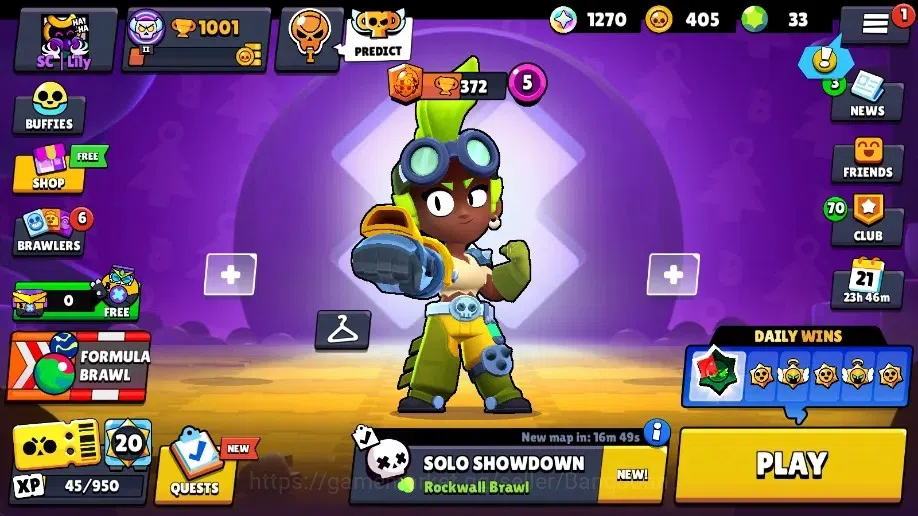 Brawl Stars Accounts Global | 1001 Thropy|16 Brawler|3 Max Lv + Hyperch image 1