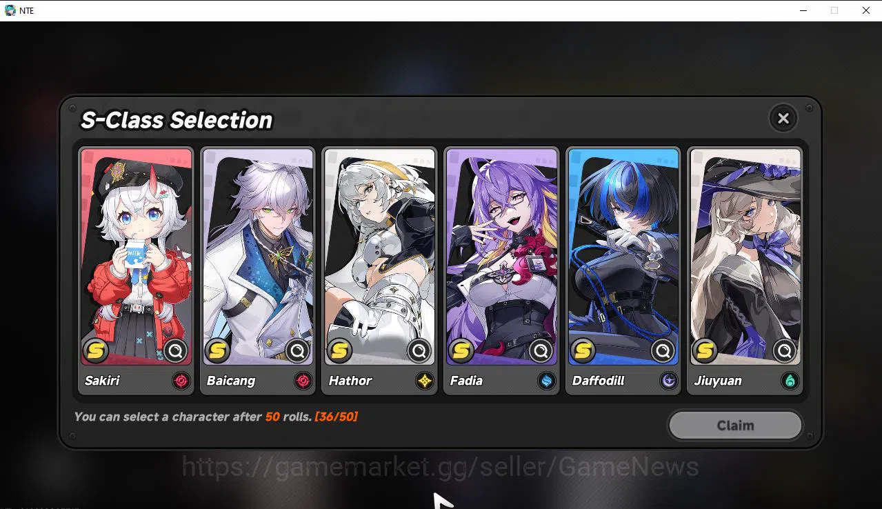 Neverness to Everness Accounts GLOBAL EU |HL 3| 1 SSR Limited Nanally | 5 SR [Min image 12