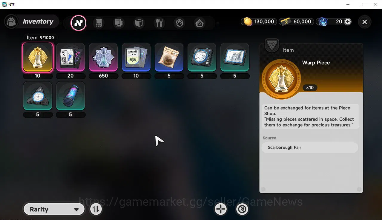 Neverness to Everness Accounts GLOBAL EU |HL 3| 1 SSR Limited Nanally | 5 SR [Min image 3