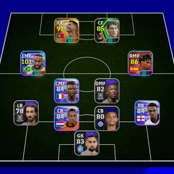eFootball Accounts Legends & Iconic Players Mobile|Big Time Ronaldo 23 Jun'26|Showtime Neymar,L Yamal|Epic Daniele