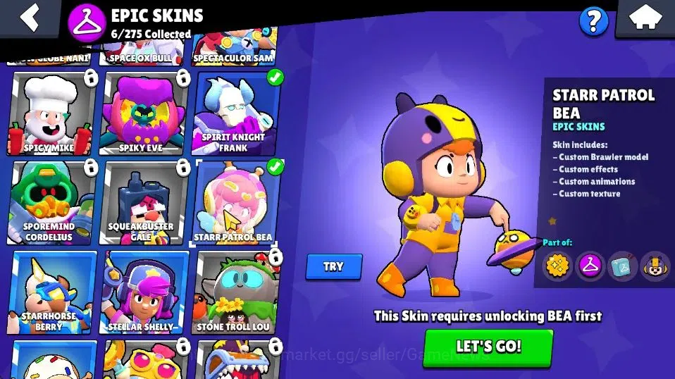Brawl Stars Accounts 2285 Trophy|9,6K Bling|30 Brawlers 5 Max Lvl [Mr P image 10