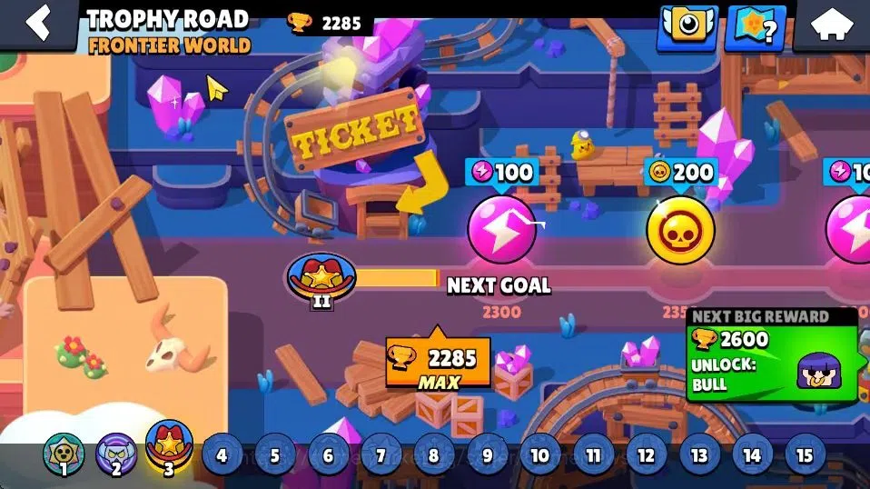 Brawl Stars Accounts 2285 Trophy|9,6K Bling|30 Brawlers 5 Max Lvl [Mr P image 15