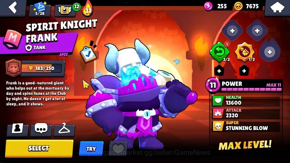 Brawl Stars Accounts 2285 Trophy|9,6K Bling|30 Brawlers 5 Max Lvl [Mr P image 17