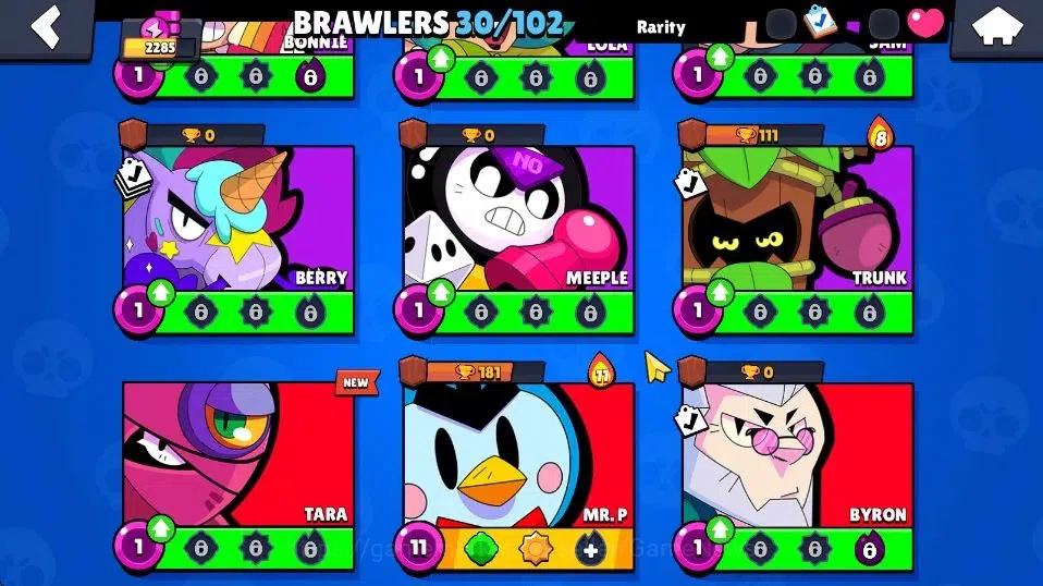 Brawl Stars Accounts 2285 Trophy|9,6K Bling|30 Brawlers 5 Max Lvl [Mr P image 6