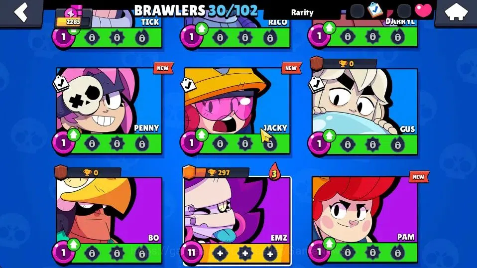 Brawl Stars Accounts 2285 Trophy|9,6K Bling|30 Brawlers 5 Max Lvl [Mr P image 8