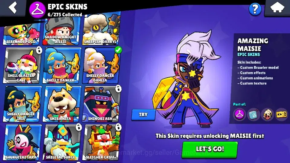 Brawl Stars Accounts 2285 Trophy|9,6K Bling|30 Brawlers 5 Max Lvl [Mr P image 9
