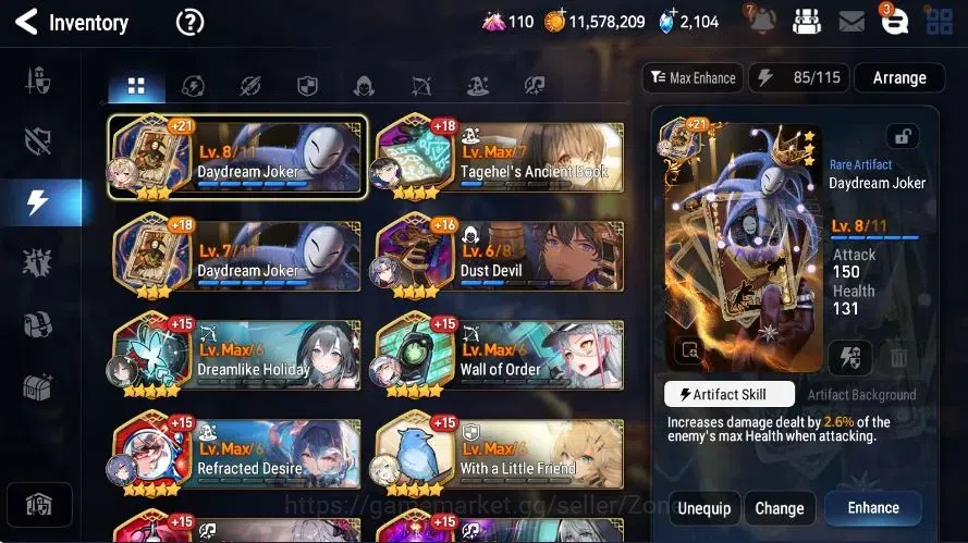 Epic Seven Accounts Global Unverif|10ML (Zio, Setsuka, Ruele, S.E.Celi image 12