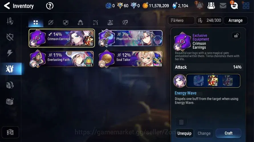 Epic Seven Accounts Global Unverif|10ML (Zio, Setsuka, Ruele, S.E.Celi image 13