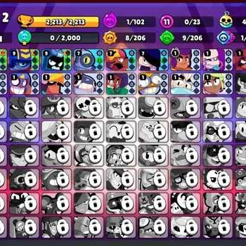 Brawl Stars Accounts 2213 Trophy|23 Brawlers Legend Sandy|17 Skins|4 Ep image 1
