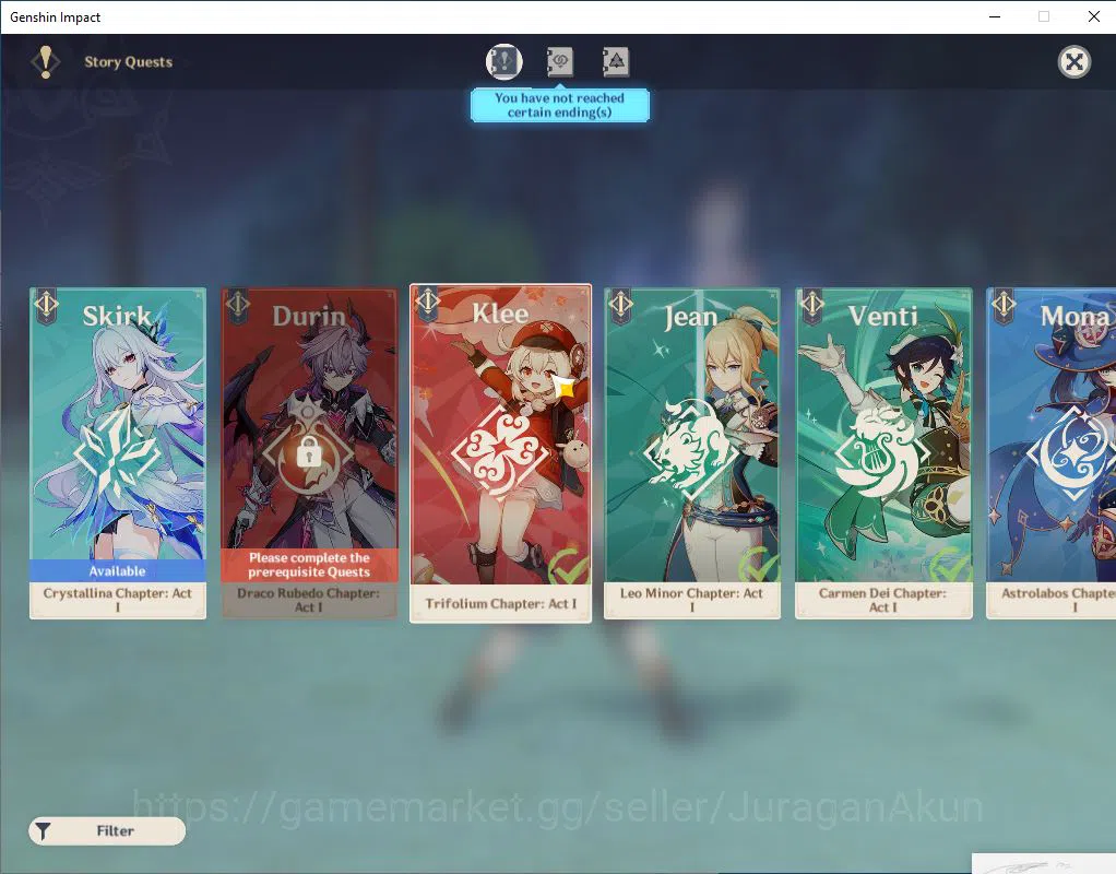 Genshin Impact Accounts SIA | 58AR | 8 Limited +2Limited (*5Weapon) |Raide image 13