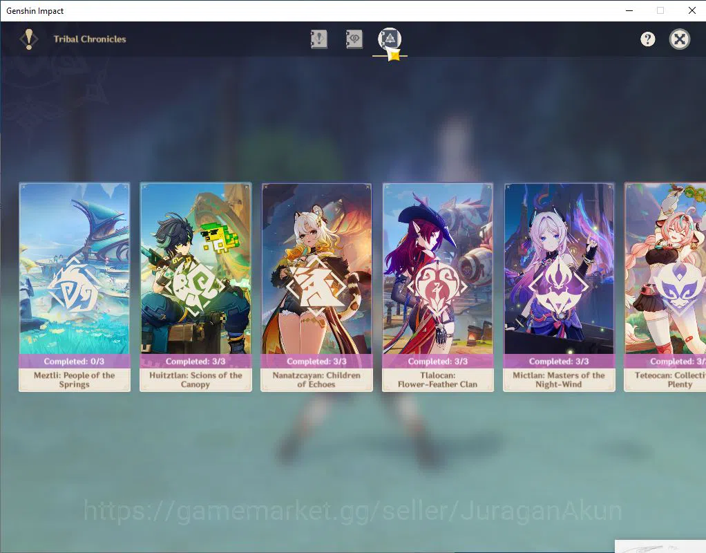Genshin Impact Accounts SIA | 58AR | 8 Limited +2Limited (*5Weapon) |Raide image 15