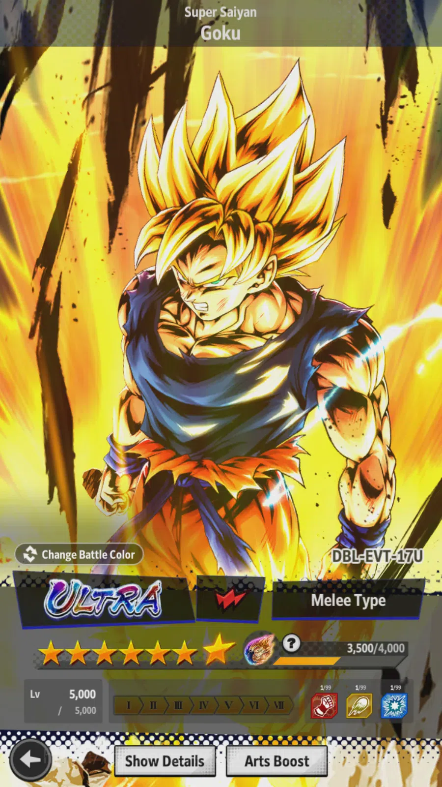 Dragon Ball Legends Accounts Others Android| Lvl 168|69M Total Power|320 CC|4 UL|UL Super Saiyan Goku,Ultra Instinct -Sign 1