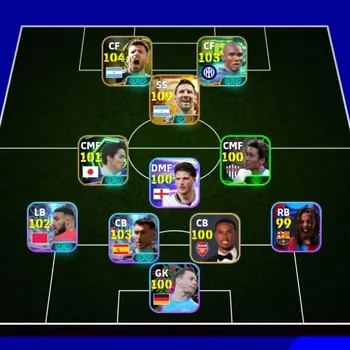 eFootball Accounts Starter Ovr 3139 | Big time Messi world cup | Epic aguero | Epic Etoo