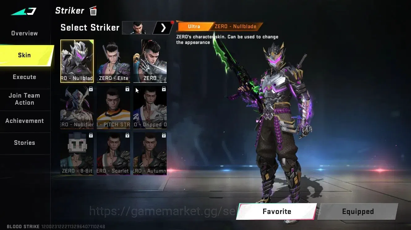 Blood Strike Accounts Collab Skin ASIA|ETERNAL MP7-Burning lv3,DEagle-Scorpius|Collab TR [JACK-Takemichi]|Enzo [KRAKEN]|7DS 13