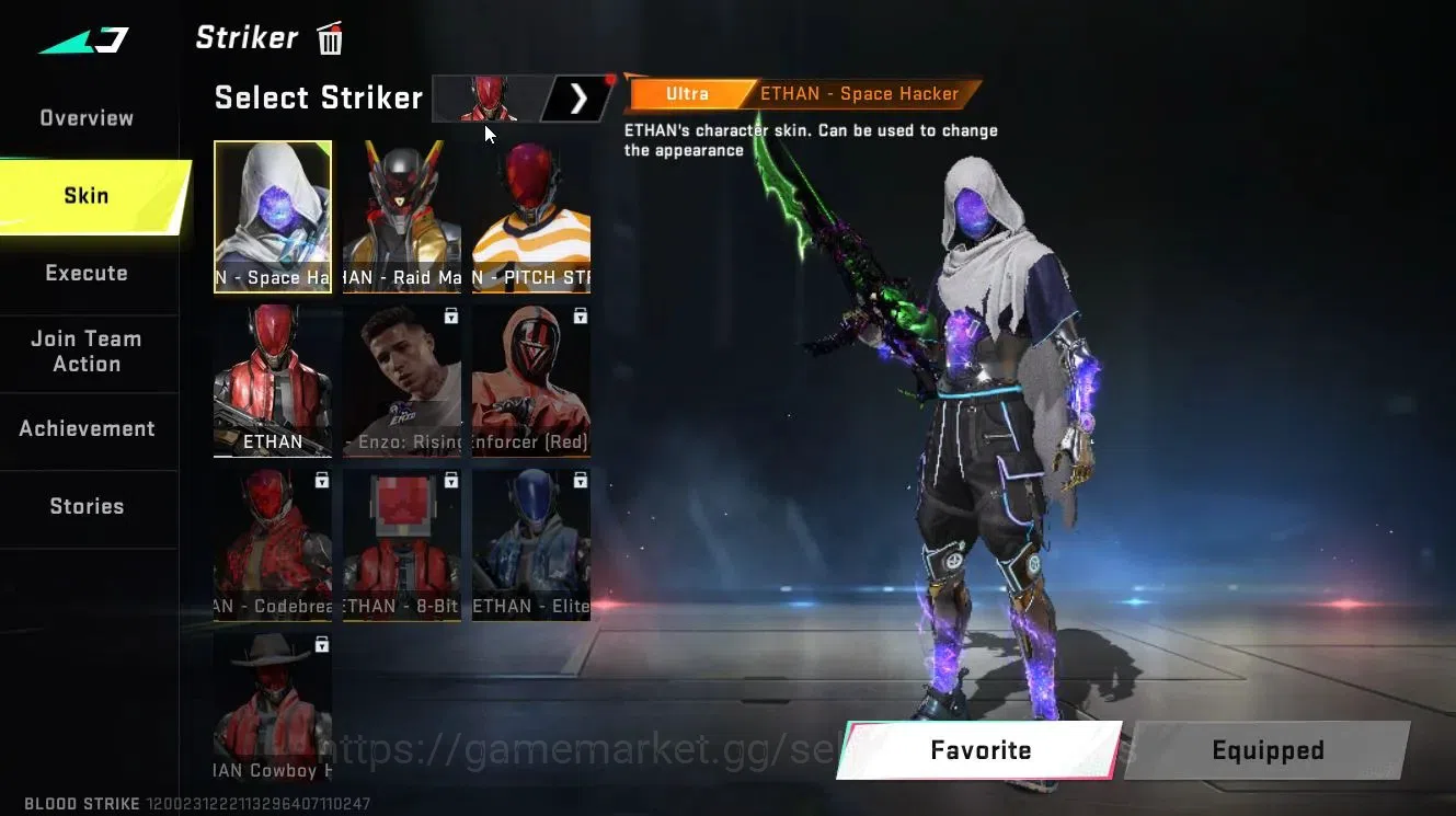 Blood Strike Accounts Collab Skin ASIA|ETERNAL MP7-Burning lv3,DEagle-Scorpius|Collab TR [JACK-Takemichi]|Enzo [KRAKEN]|7DS 6